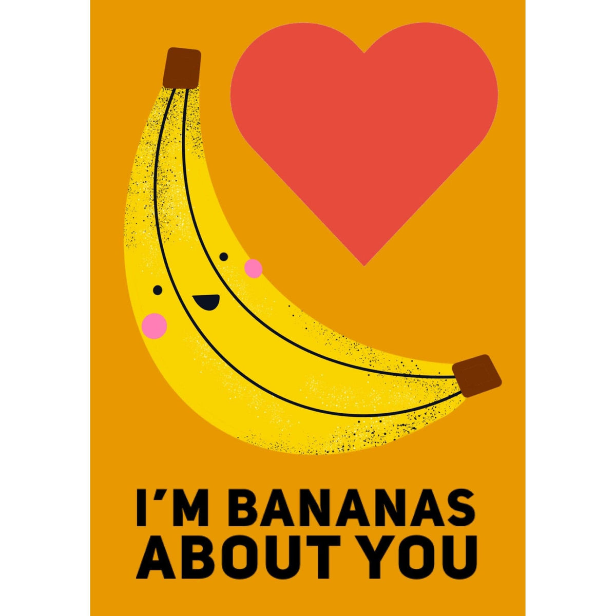 Greetings Card Bananas - greeting card homeware shops bristol gift shops bristol Do It Later Illustration