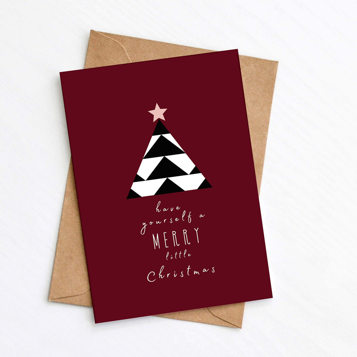 Greetings Card Have Yourself A Merry Little Christmas Card homeware shops bristol gift shops bristol Greenwich Paper Studio