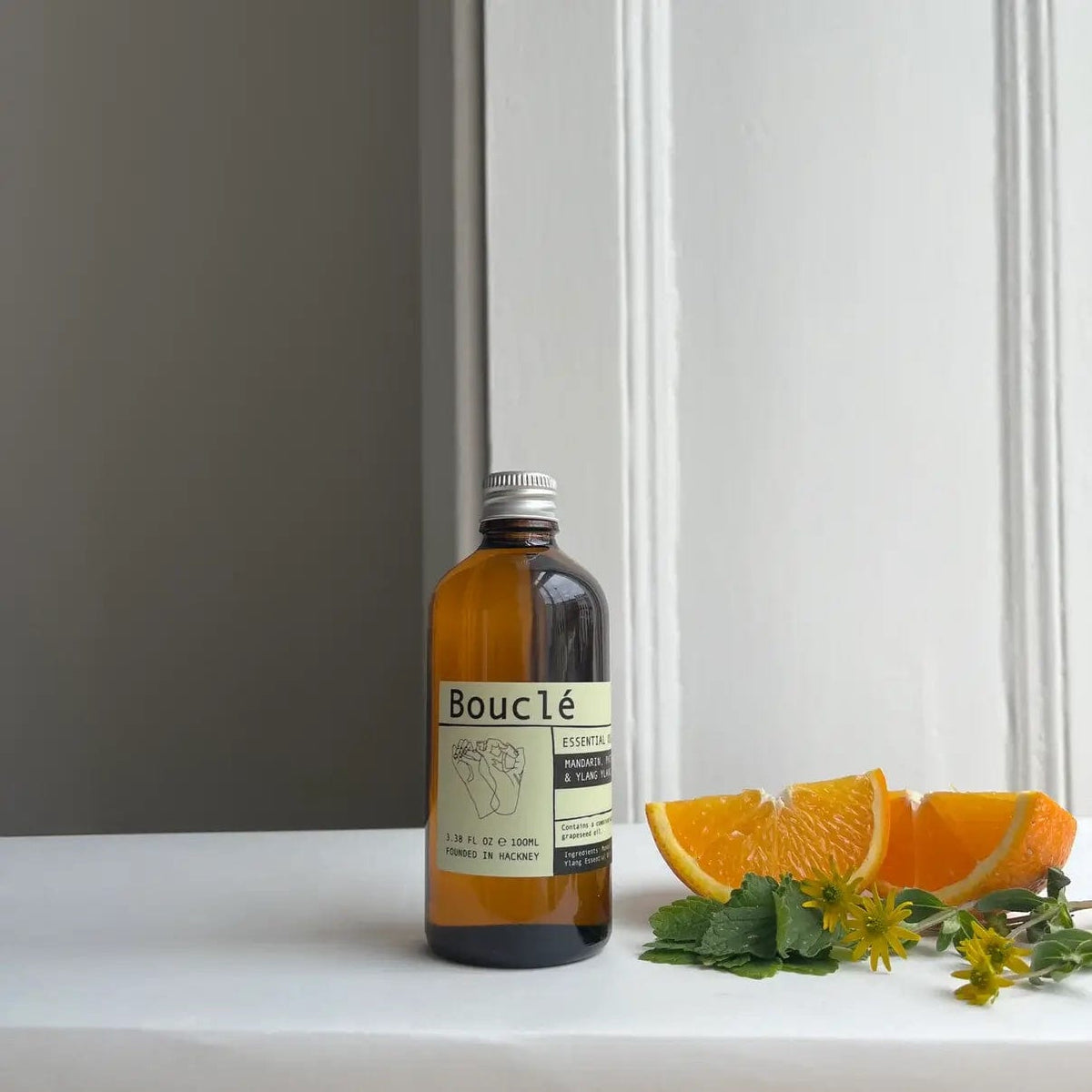 Manderin, Patchouli, Ylang Ylang Essential Oil Bath Oils (three fragrances available) homeware shops bristol gift shops bristol Bouclé