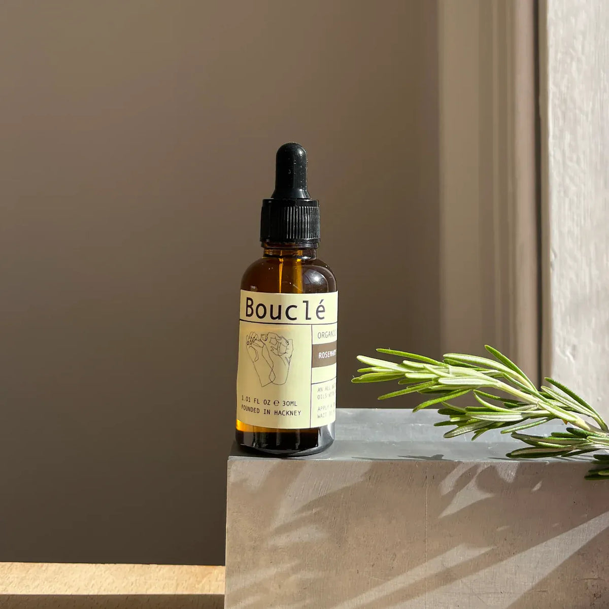Organic Hair Oil Rosemary Leaf Organic Hair Oil homeware shops bristol gift shops bristol Bouclé