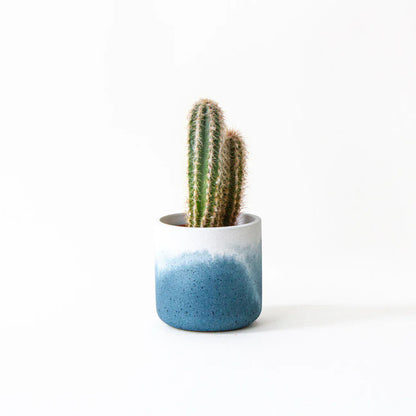 Pot Navy Fade Pot XS (various colours) homeware shops bristol gift shops bristol Desire North Design