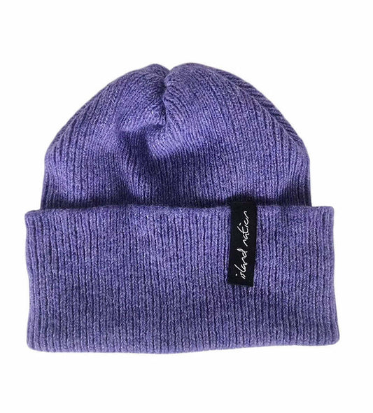Hat Ribbed Hat - Heather homeware shops bristol gift shops bristol Island Nation