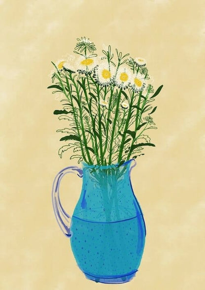 Print Giclee Print of Daisy Vase Giclee Print of Bristol Scenes A4 (various designs) homeware shops bristol gift shops bristol Laurel Molly