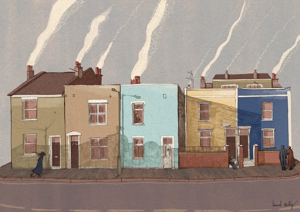 Print Giclee Print of Heading Home to Bristol Giclee Print of Bristol Scenes A4 (various designs) homeware shops bristol gift shops bristol Laurel Molly