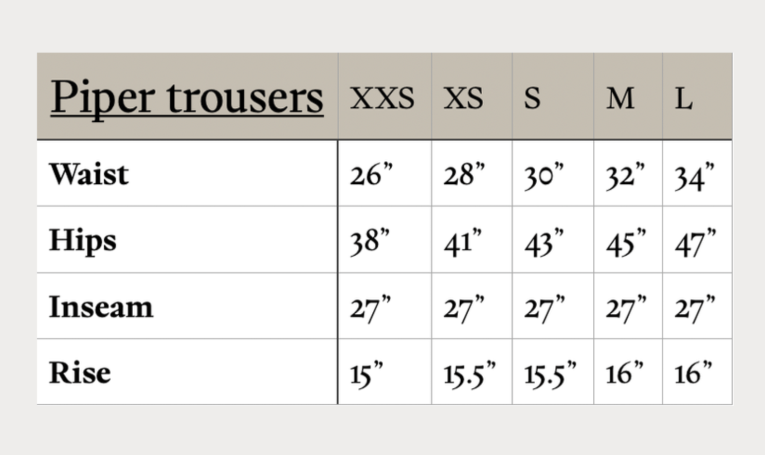 Trousers Twill Trousers in 'Piper Indigo' homeware shops bristol gift shops bristol Mahika Kala