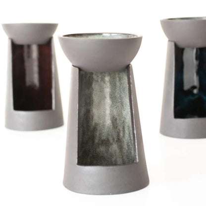 Handmade Oil Burner Oil Burner (Various Glazes) homeware shops bristol gift shops bristol Naked Clay Ceramics