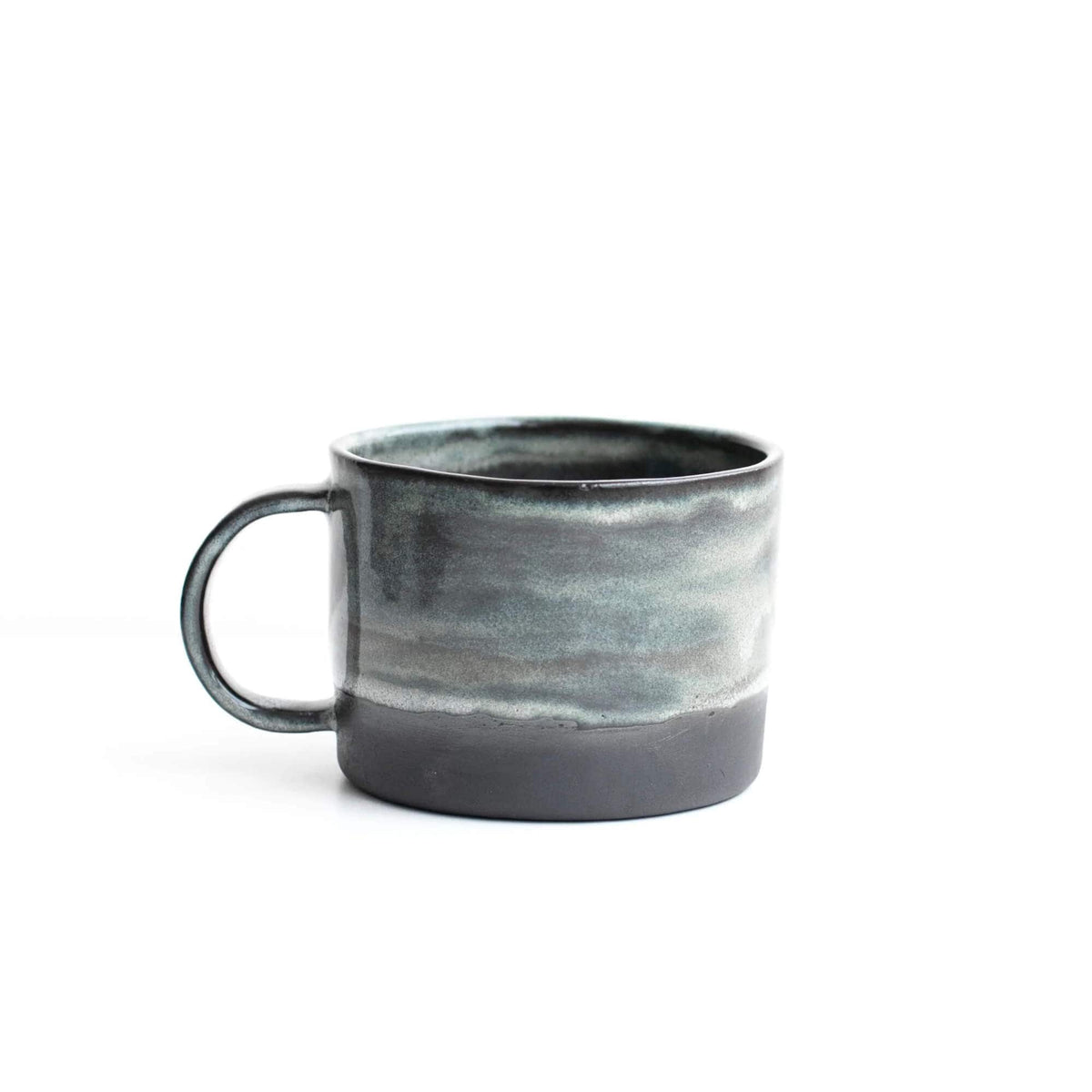 Medium Mug Dolerite Black Stoneware Mug (Various Glazes) homeware shops bristol gift shops bristol Naked Clay Ceramics