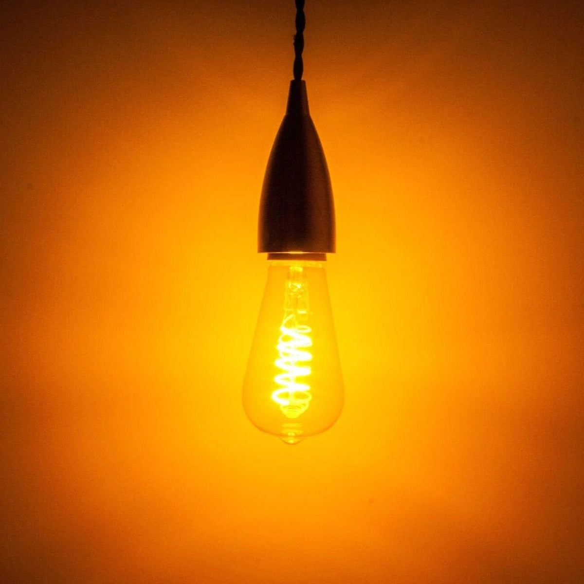 Priormade Bulb Teardrop Spiral filament bulb (LED)