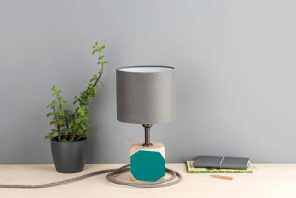 Geo Lamp Geo 100 Lamp in Aqua homeware shops bristol gift shops bristol Priormade