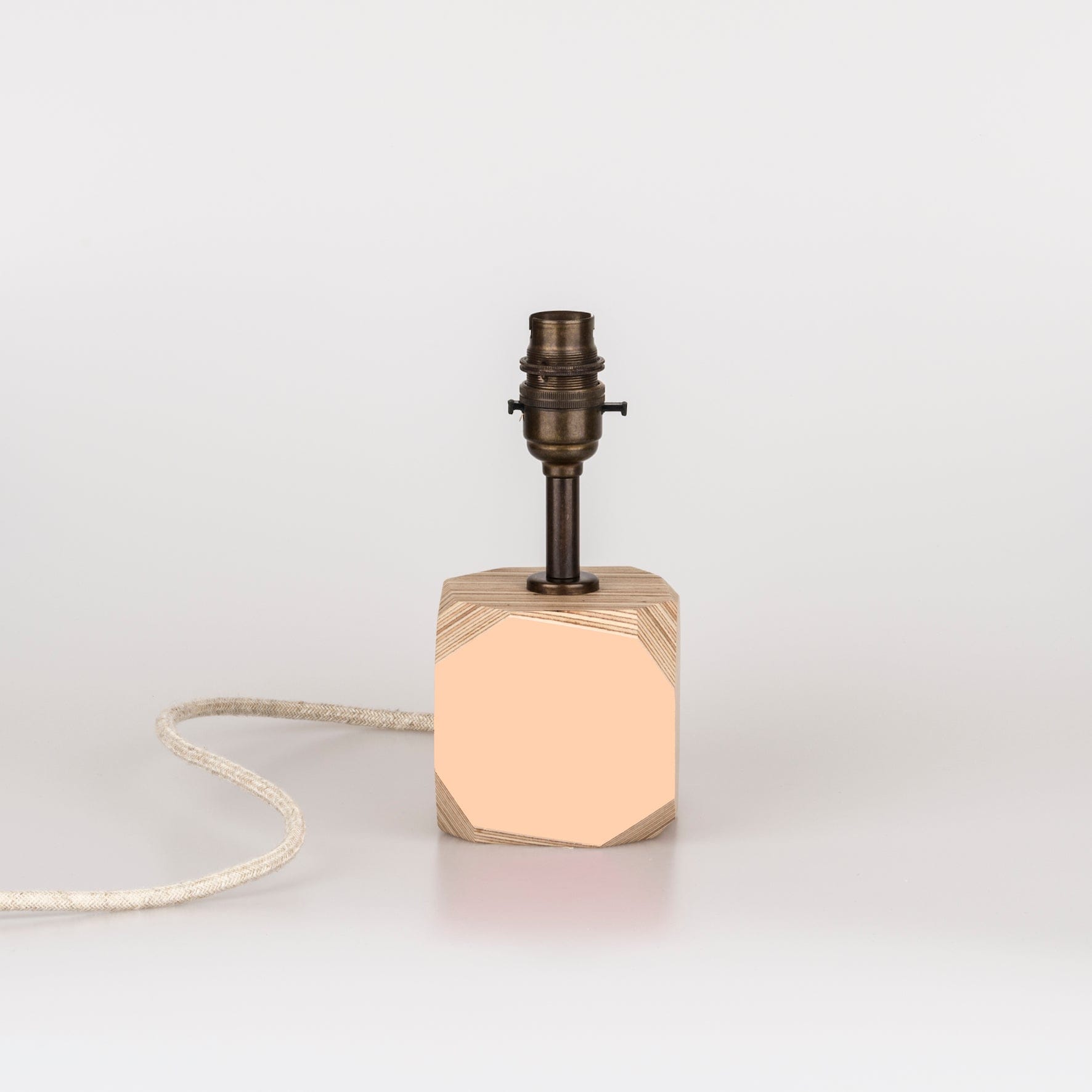 Geo Lamp Geo 100 Lamp in Blush Pink homeware shops bristol gift shops bristol Priormade