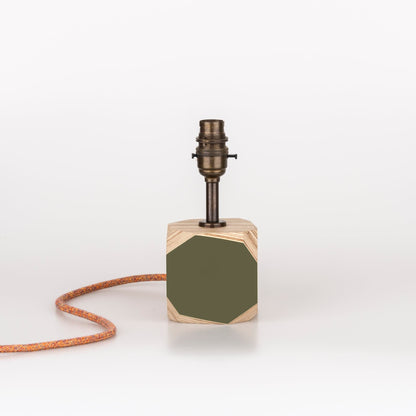 Geo Lamp Geo 100 Lamp in Olive homeware shops bristol gift shops bristol Priormade