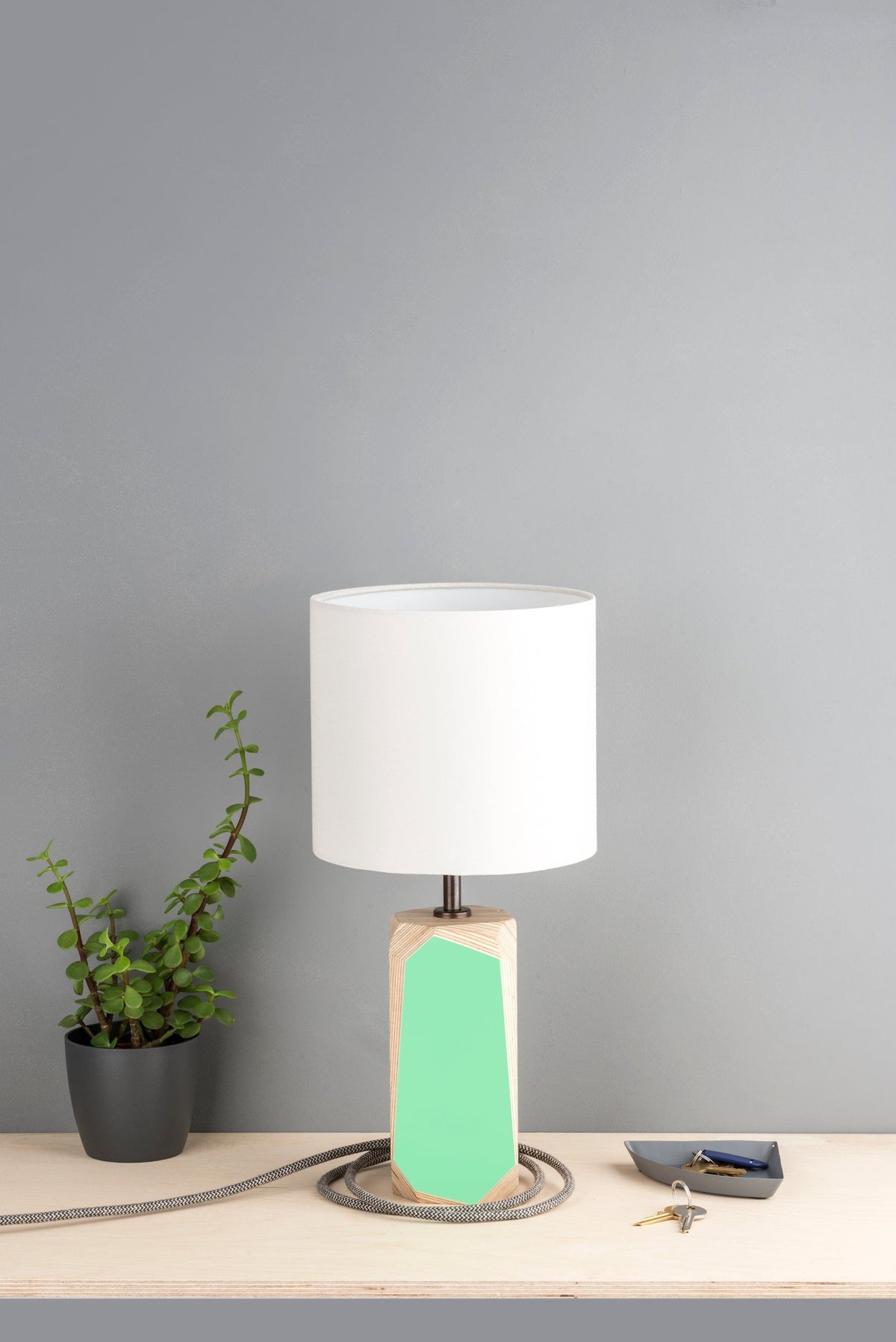 Geo Lamp Geo 200 Lamp in Natural  (no paint) homeware shops bristol gift shops bristol Priormade