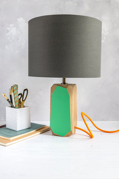 Geo Lamp Geo 200 Lamp in Olive Green homeware shops bristol gift shops bristol Priormade