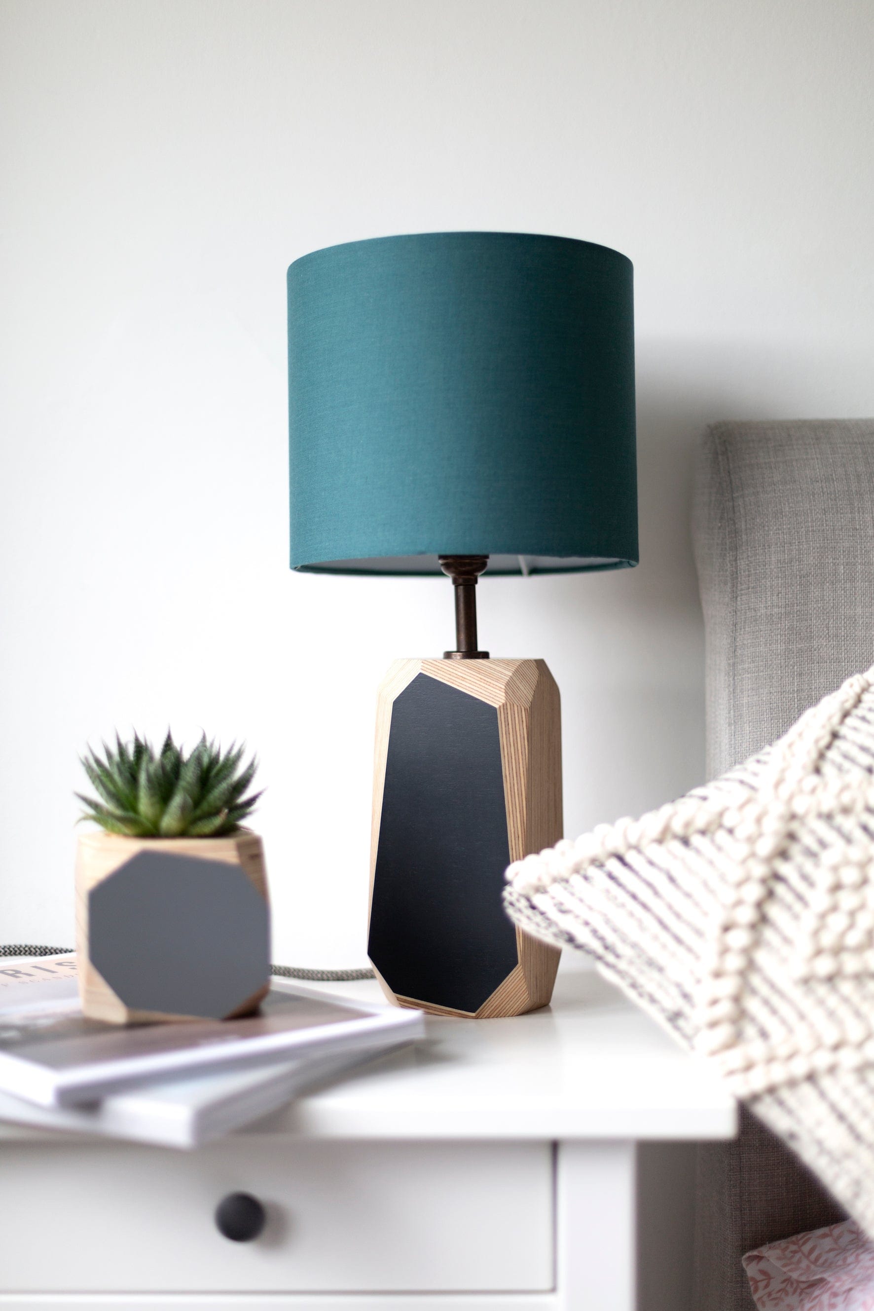 Geo Lamp Geo 200 Lamp in Olive Green homeware shops bristol gift shops bristol Priormade