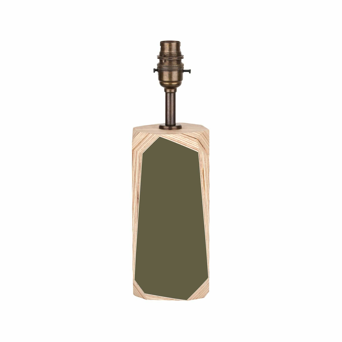 Geo Lamp Geo 200 Lamp in Olive Green homeware shops bristol gift shops bristol Priormade