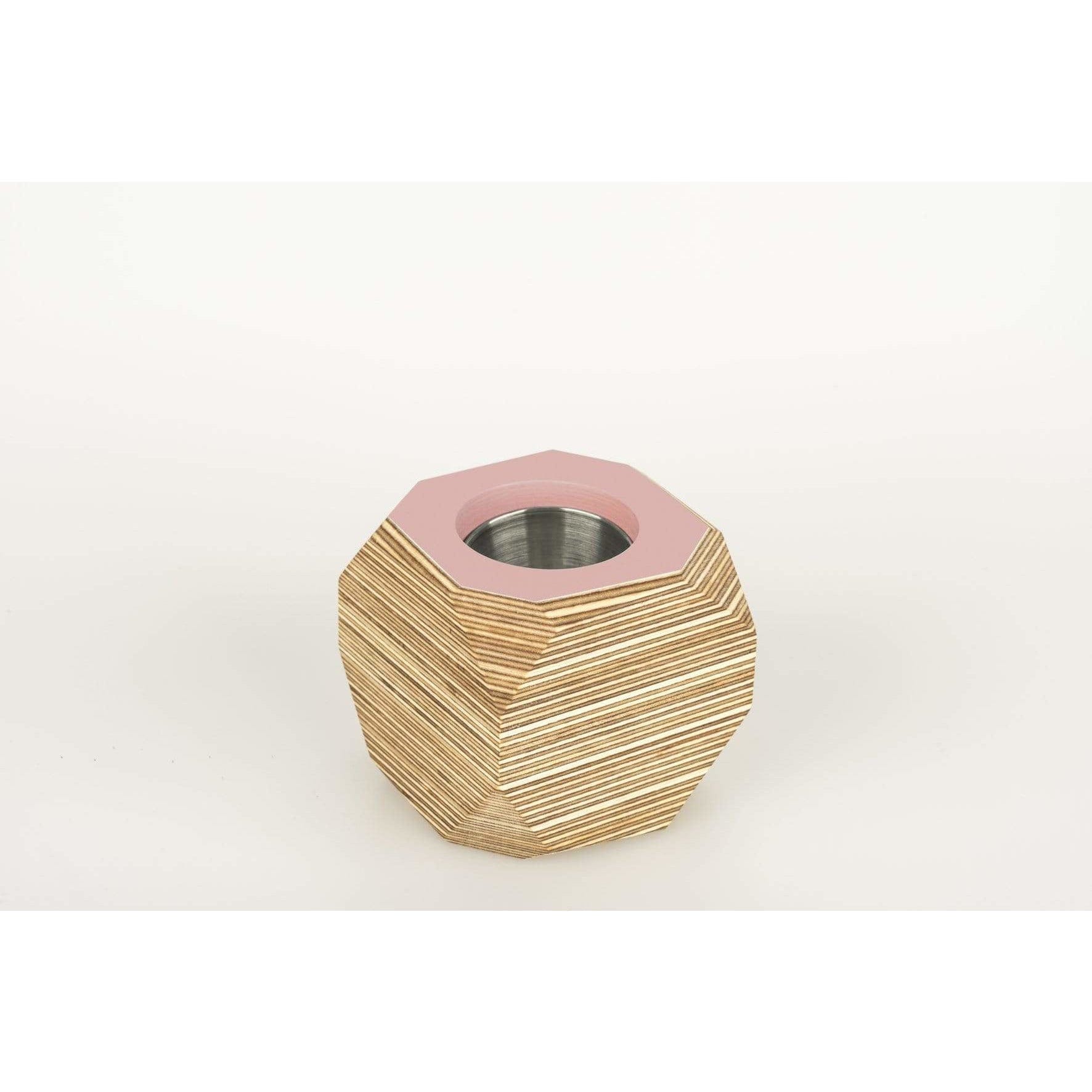 Geo Vessel Dusty Pink SALE 30% OFF  - Geo | Vessels - top painted (various colours) homeware shops bristol gift shops bristol Priormade