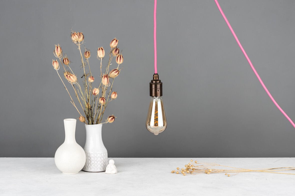 Simple Pendant Lamp Simple Pendant Lamp - Jute Moss homeware shops bristol gift shops bristol PRIORMADE