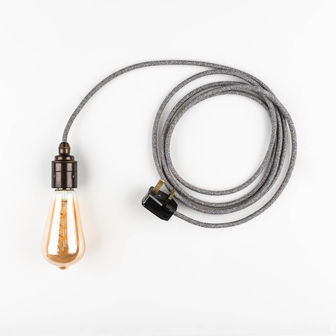 Simple Pendant Lamp Simple Pendant Lamp - Light Grey homeware shops bristol gift shops bristol PRIORMADE