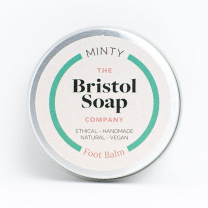 Foot Cream Foot Balm Mini Tin - Minty homeware shops bristol gift shops bristol The Bristol Soap Company