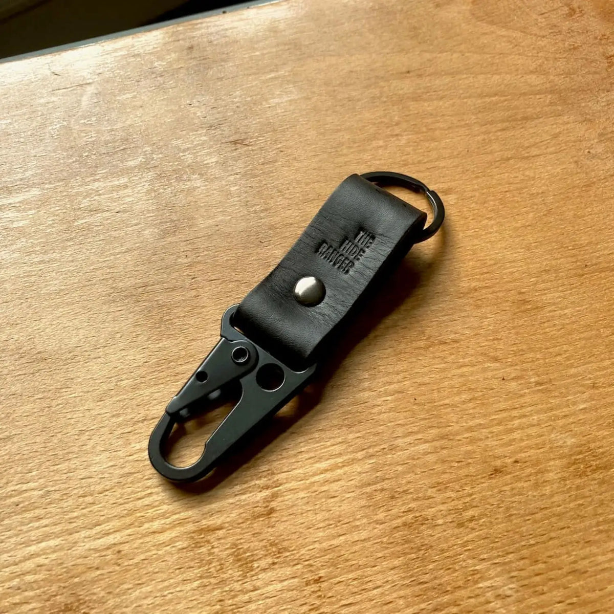 Key Ring Key Clip  - Leather Key ring (various colours available) homeware shops bristol gift shops bristol The Hide Ranger
