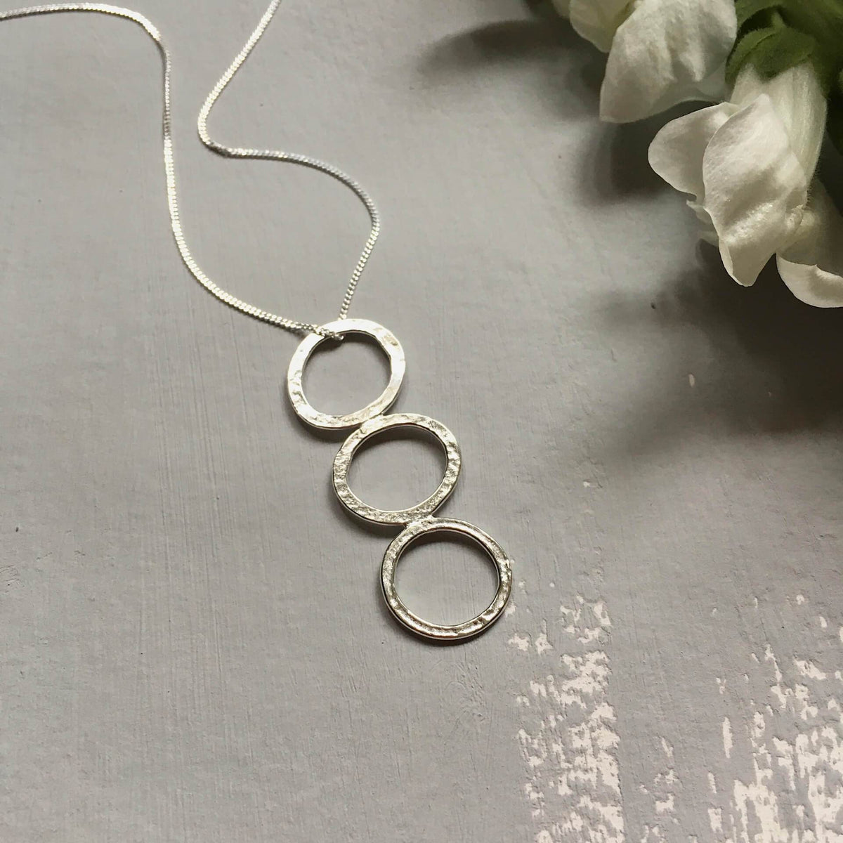 Necklace Sterling Silver Pebble Pendant homeware shops bristol gift shops bristol Ava & Bea