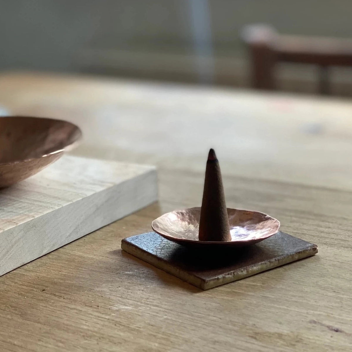 Incense Copper Incense Bowl homeware shops bristol gift shops bristol Bohobo Aromatherapies