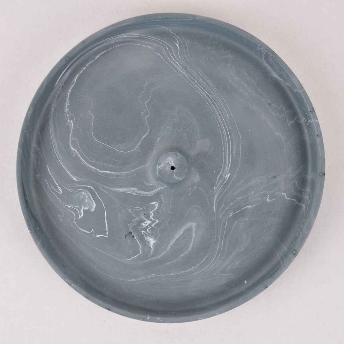 Incense Holder Indigo Marble Jesmonite Incense Holder homeware shops bristol gift shops bristol Calico Collective