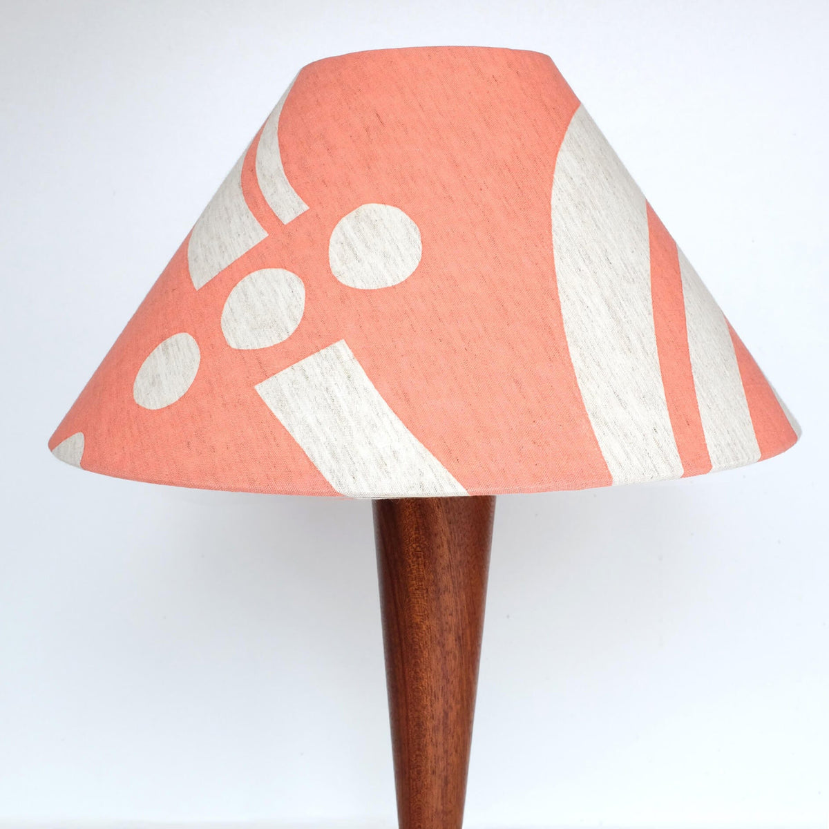 Lampshade Marshmallow Linen 12" Lampshade homeware shops bristol gift shops bristol Claire Cartwright Studio