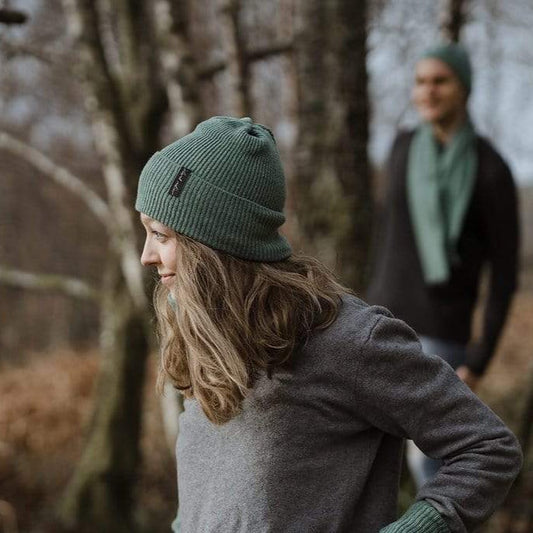 Hat Ribbed Hat - Moss Green homeware shops bristol gift shops bristol Island Nation