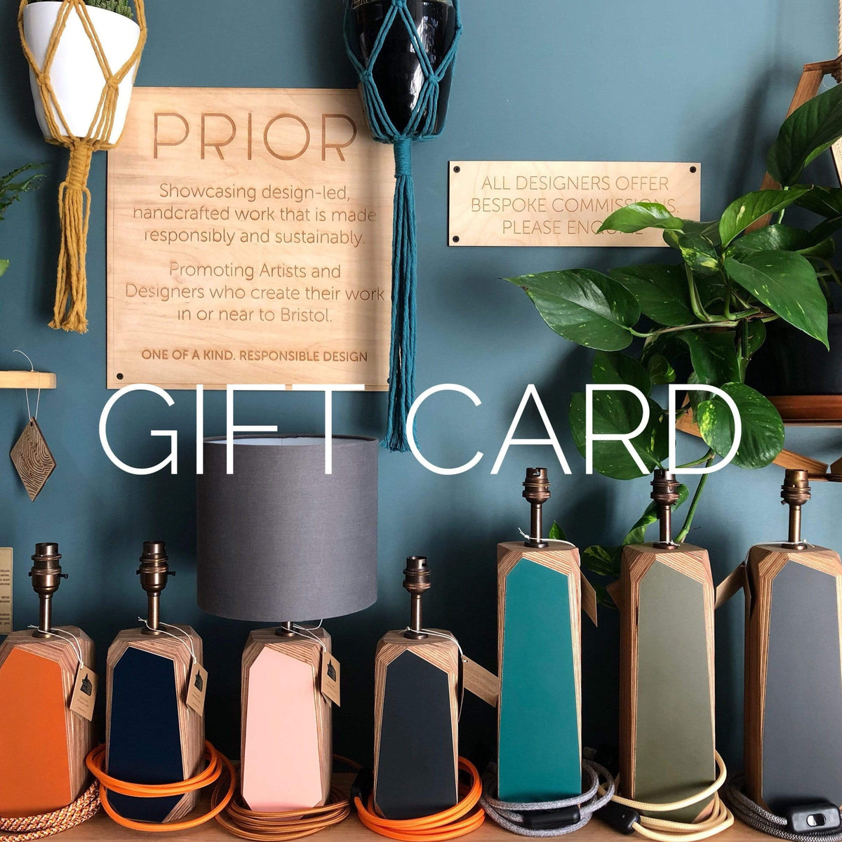 Gift Card Gift Card (Digital) homeware shops bristol gift shops bristol PRIOR SHOP