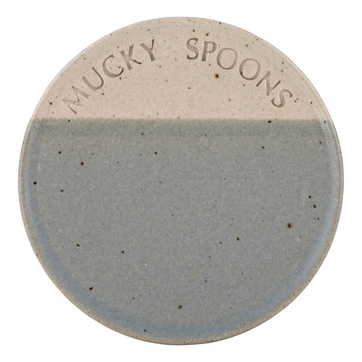 Ceramics Mucky Spoon Rest (4 colour options) homeware shops bristol gift shops bristol The Village Pottery